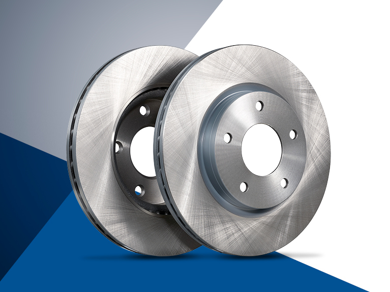 Два гальмівних диска поруч