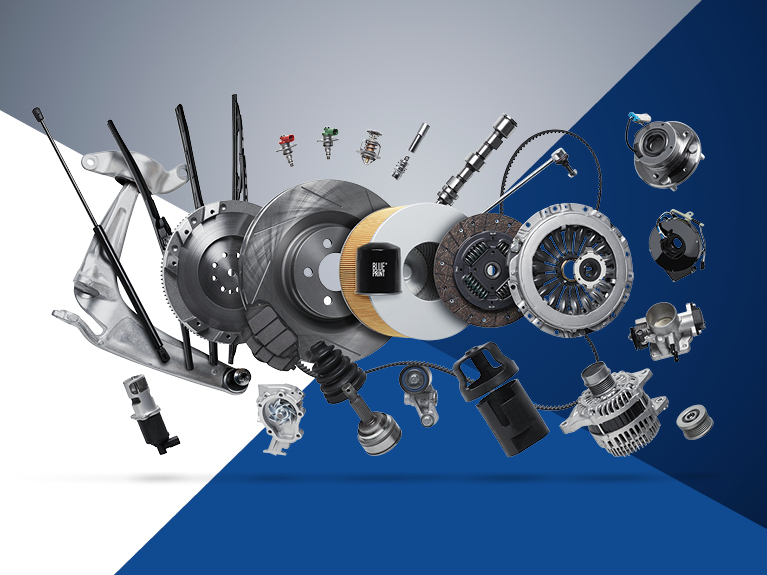 Різноманітні запасні частини з асортименту Blue Print