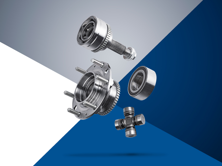 Загальне фото запчастин для трансмісії